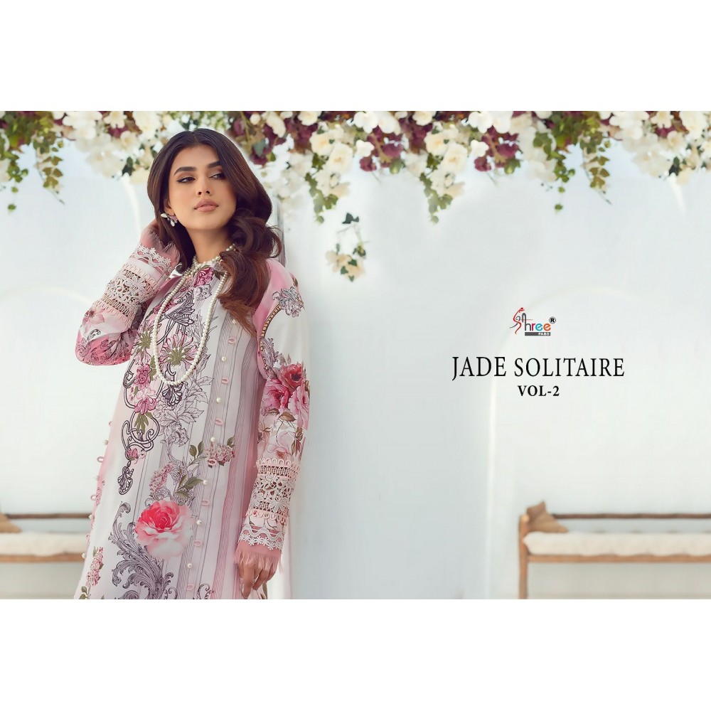 JADE SOLITAIRE 2 SHREE (Cotton Dupatta)