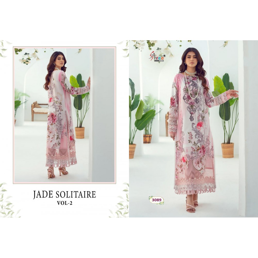 JADE SOLITAIRE 2 SHREE (Cotton Dupatta)