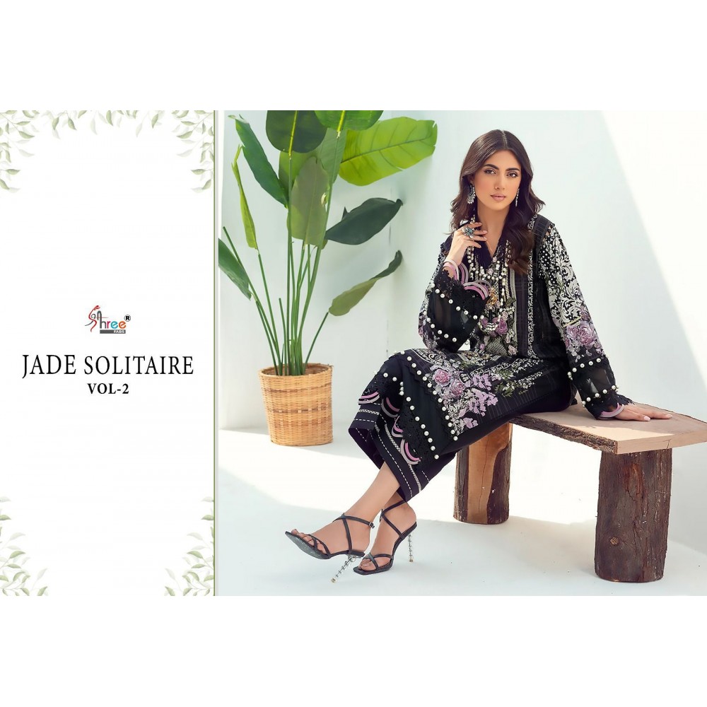 JADE SOLITAIRE 2 SHREE (Cotton Dupatta)