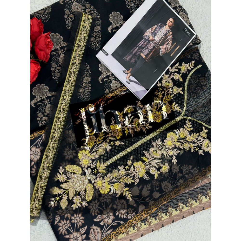 JADE SOLITAIRE 3278 JIHAN (Cotton Dupatta)