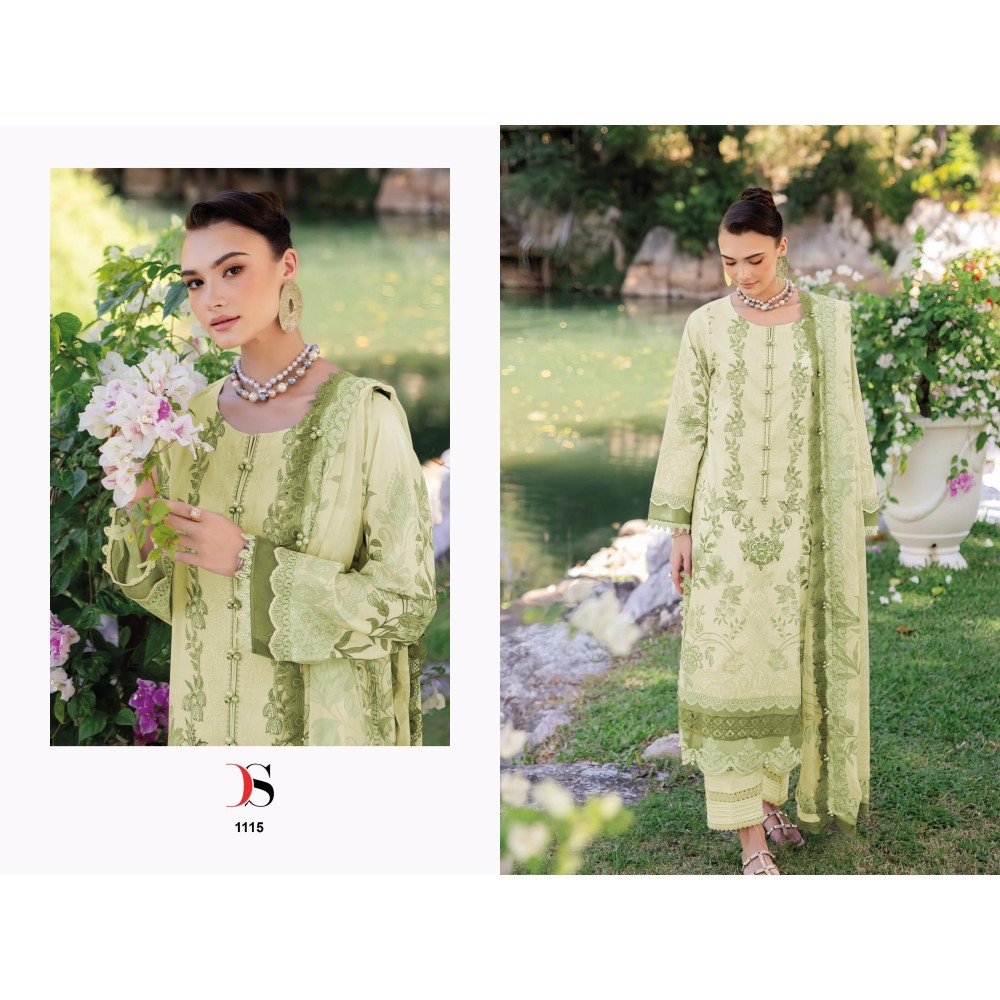 JADE URBAN LAWN 25-2 DEEPSY (Chiffon Dupatta)