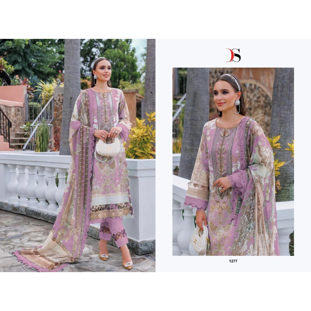 JADE URBAN LAWN 25-4 DEEPSY (Cotton Dupatta)