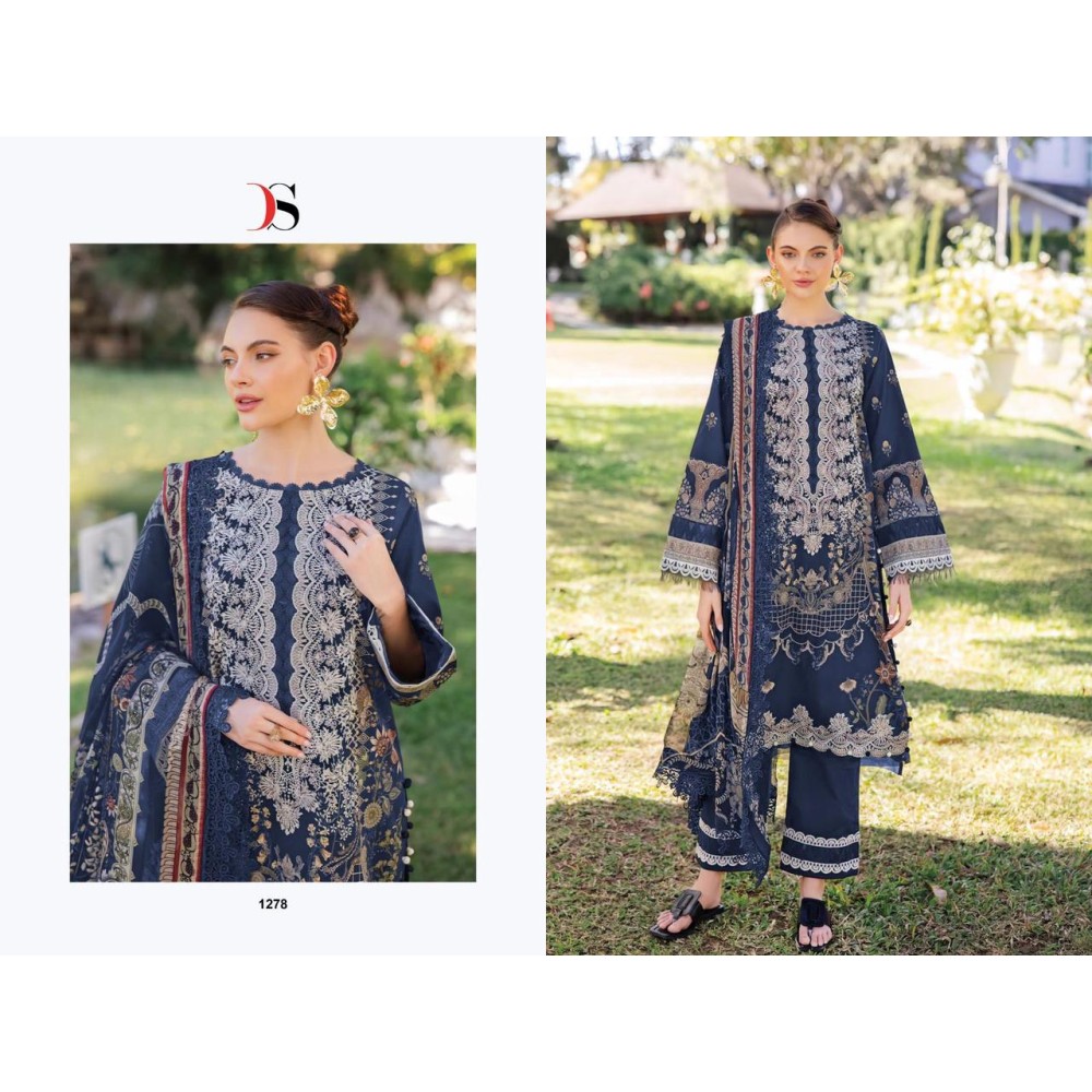 JADE URBAN LAWN 25-4 DEEPSY (Cotton Dupatta)