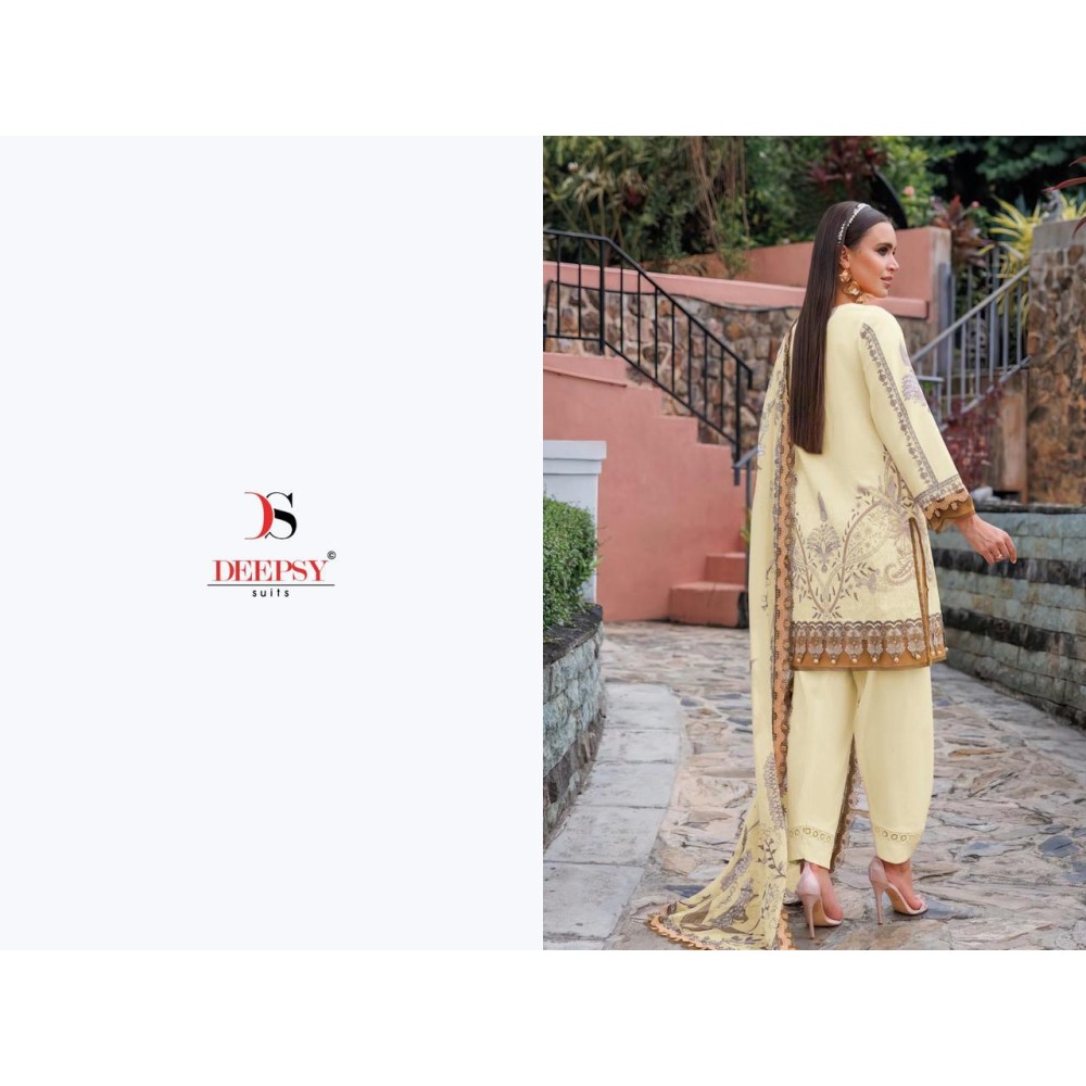 JADE URBAN LAWN 25-4 DEEPSY (Cotton Dupatta)
