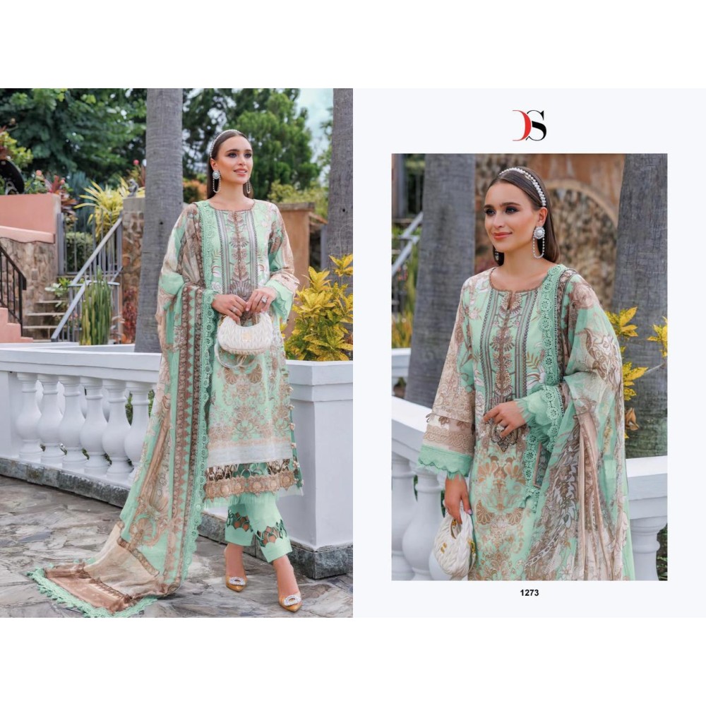 JADE URBAN LAWN 25-4 DEEPSY (Cotton Dupatta)