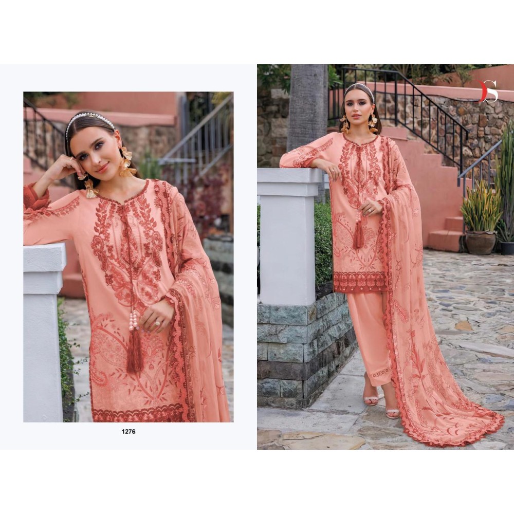 JADE URBAN LAWN 25-4 DEEPSY (Cotton Dupatta)
