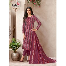 JAIPURI VOL 8 KALA  (Cotton dupatta)