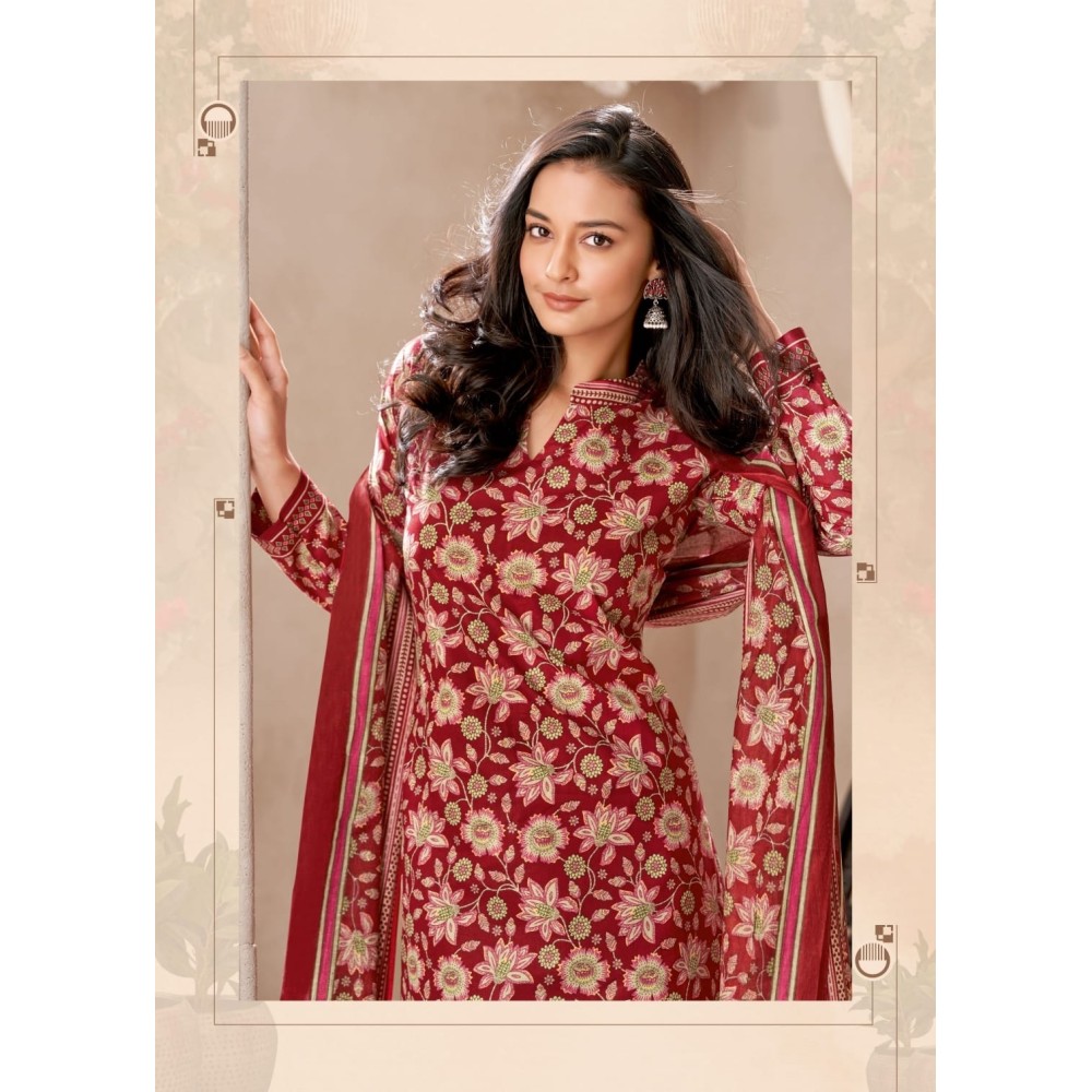 JAIPURI VOL 8 KALA  (Cotton dupatta)