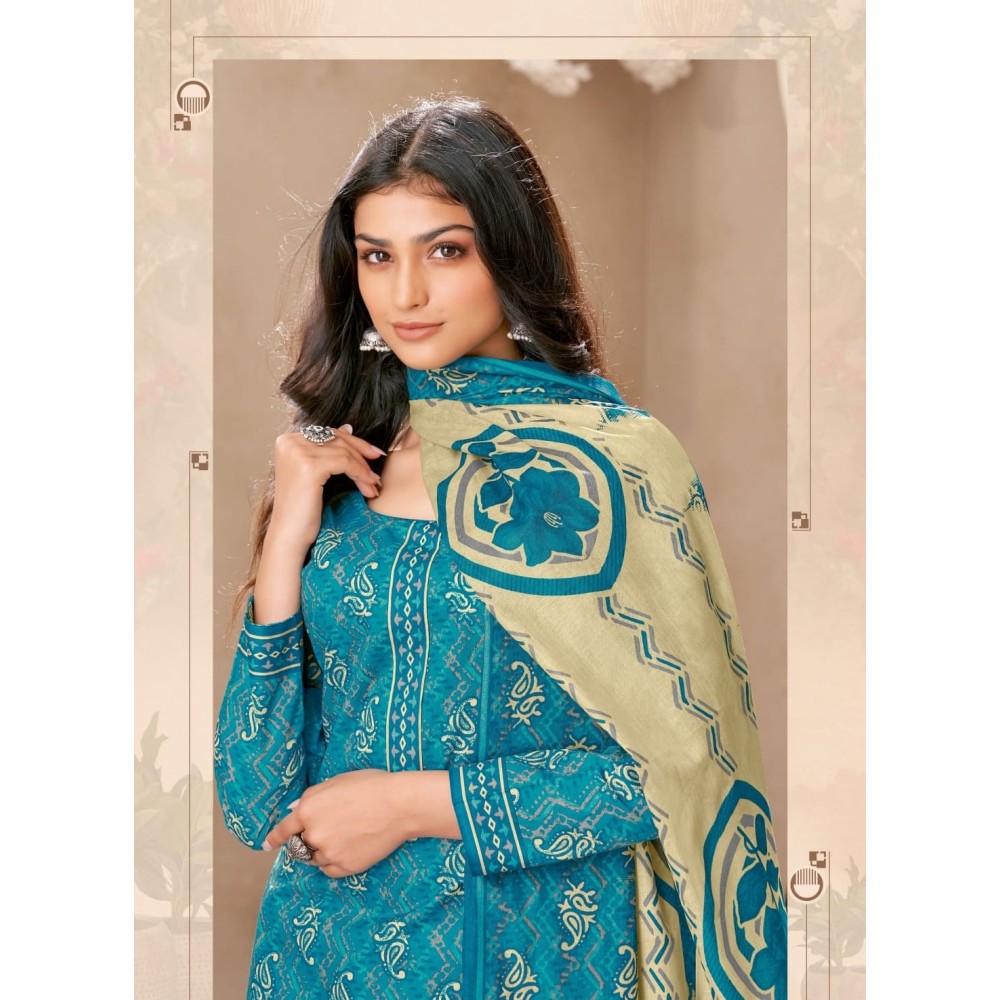 JAIPURI VOL 8 KALA  (Cotton dupatta)