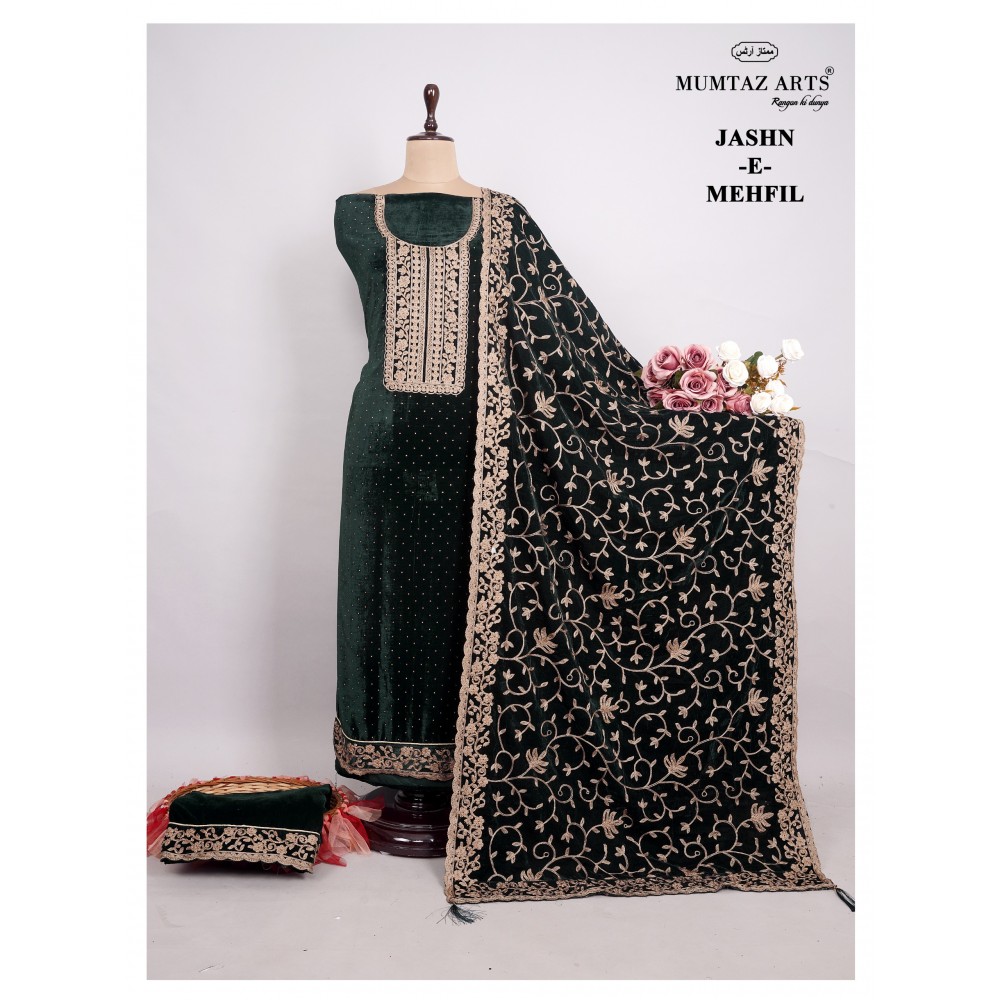 JASHAN E MEHFIL VELVET MUMTAZ  (Winter Collection)