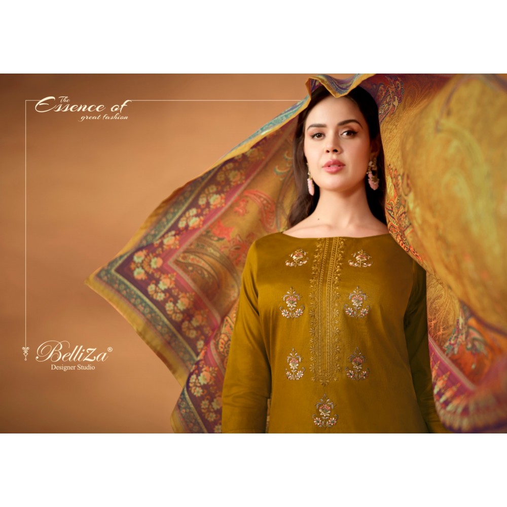 JASHN-E-ISHQ VOL 5 BELLIZA (Cotton Dupatta)