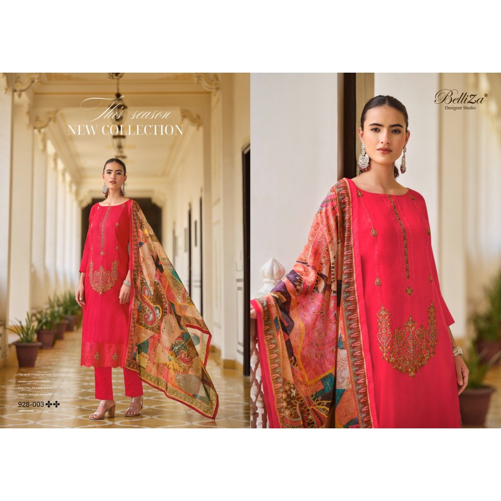 JASHN-E-ISHQ VOL 9 BELLIZA (Cotton Dupatta)