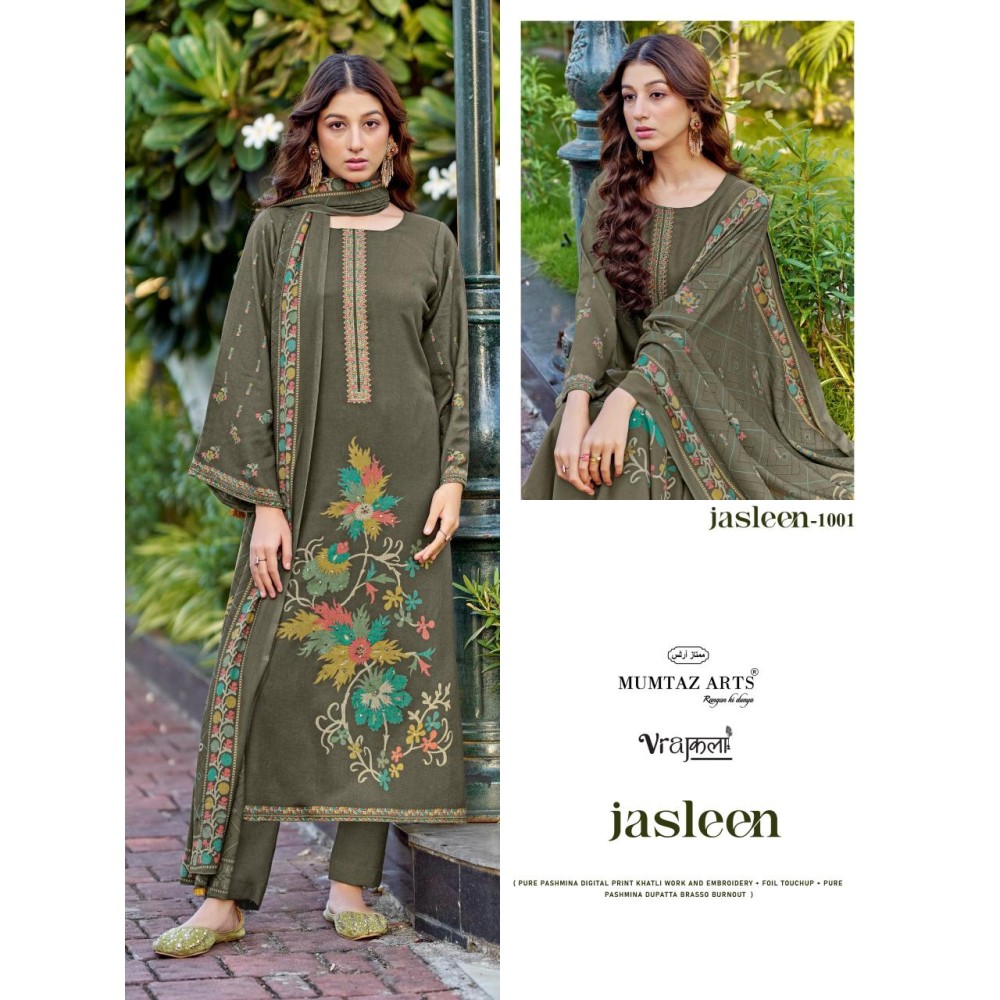 JASLEEN BRASSO DUP MUMTAZ ARTS (winter Collection)