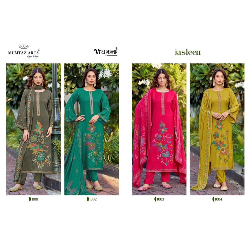 JASLEEN BRASSO DUP MUMTAZ ARTS (winter Collection)