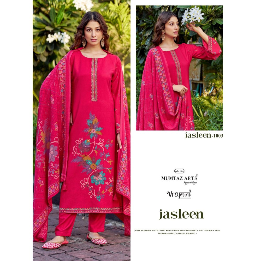 JASLEEN BRASSO DUP MUMTAZ ARTS (winter Collection)