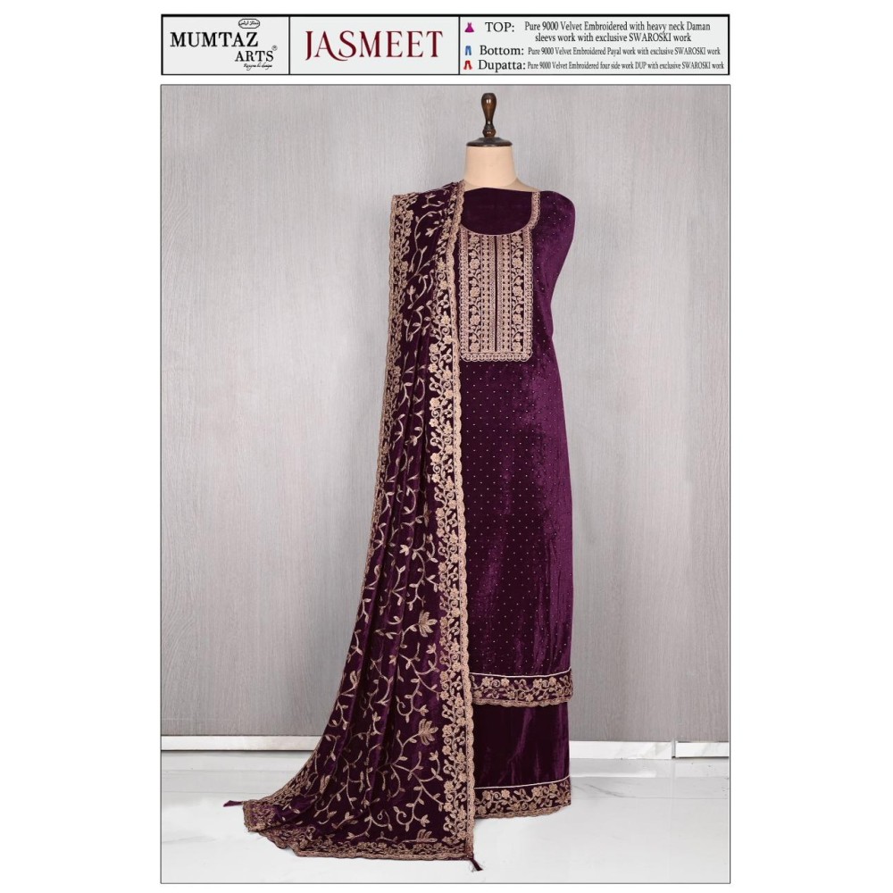 JASMEET VELVET MUMTAZ ARTS (winter Collection)