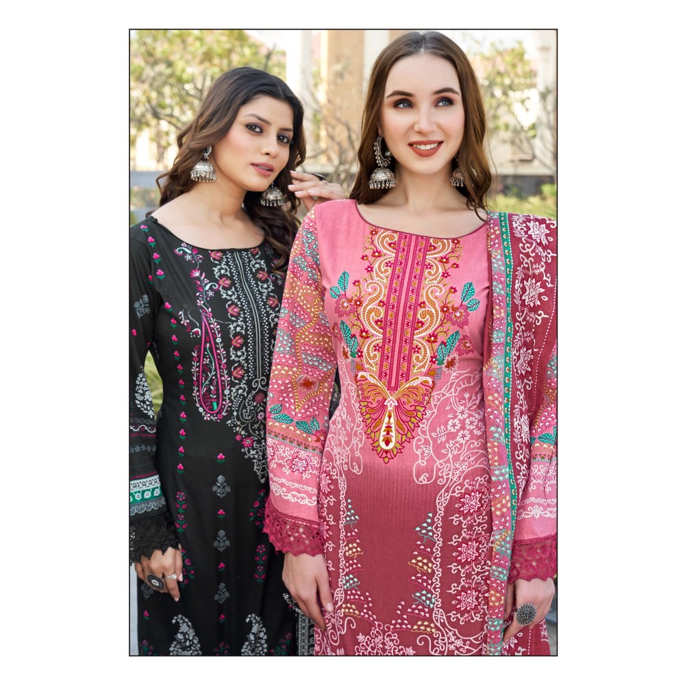 JAZMINE MISHRI (Cotton Dupatta)