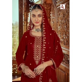 JEEVAN SATHI VELVET ALOK SUITS (Winter Collection)