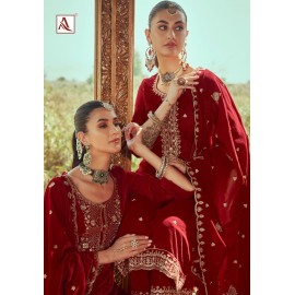 JEEVAN SATHI VELVET ALOK SUITS (Winter Collection)