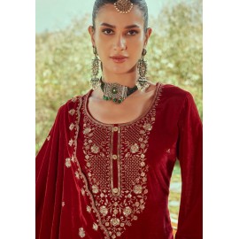 JEEVAN SATHI VELVET ALOK SUITS (Winter Collection)