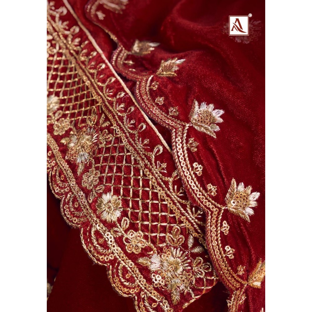 JEEVAN SATHI VELVET ALOK SUITS (Winter Collection)