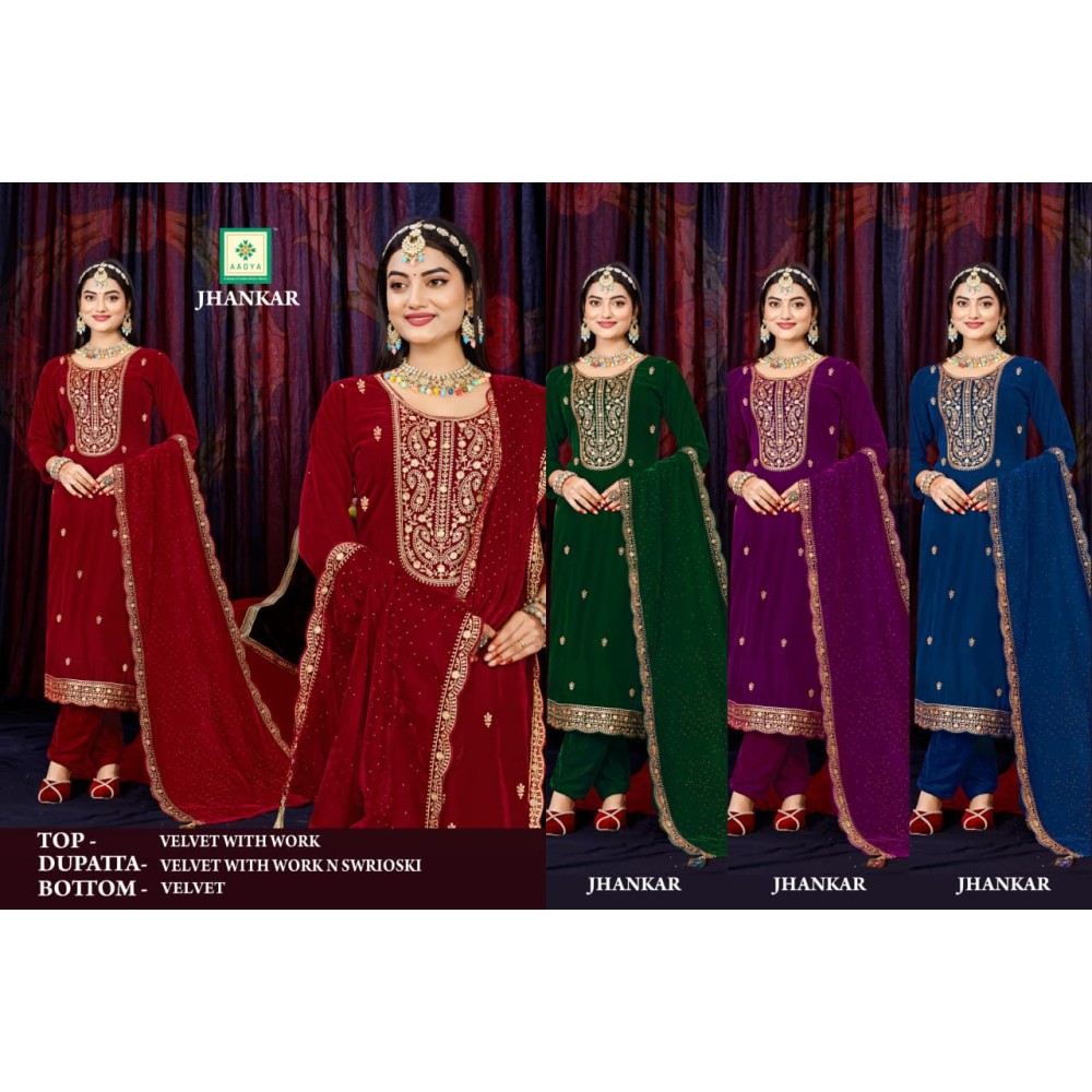 JHANKAR VELVET  (Winter Collection)
