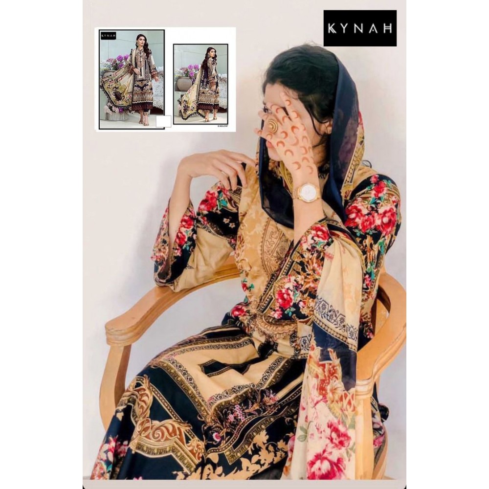 JIHAN 2197 (Cotton Dupatta)