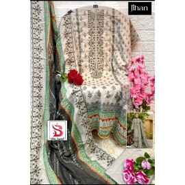 JIHAN 3154-55-57 (Cotton Dupatta)