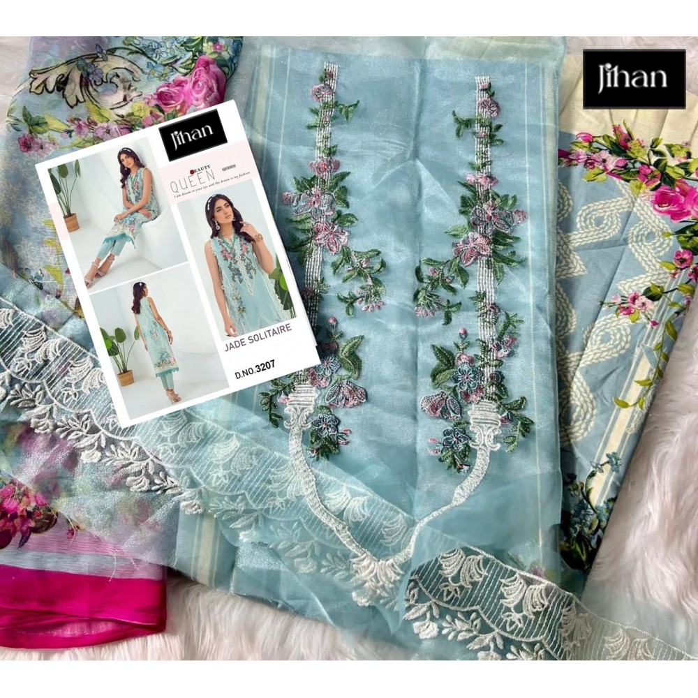 JIHAN 3207 (Cotton Dupatta)