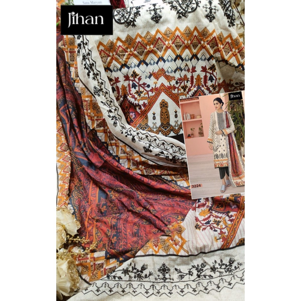 JIHAN 3224 (Chiffon Dupatta)