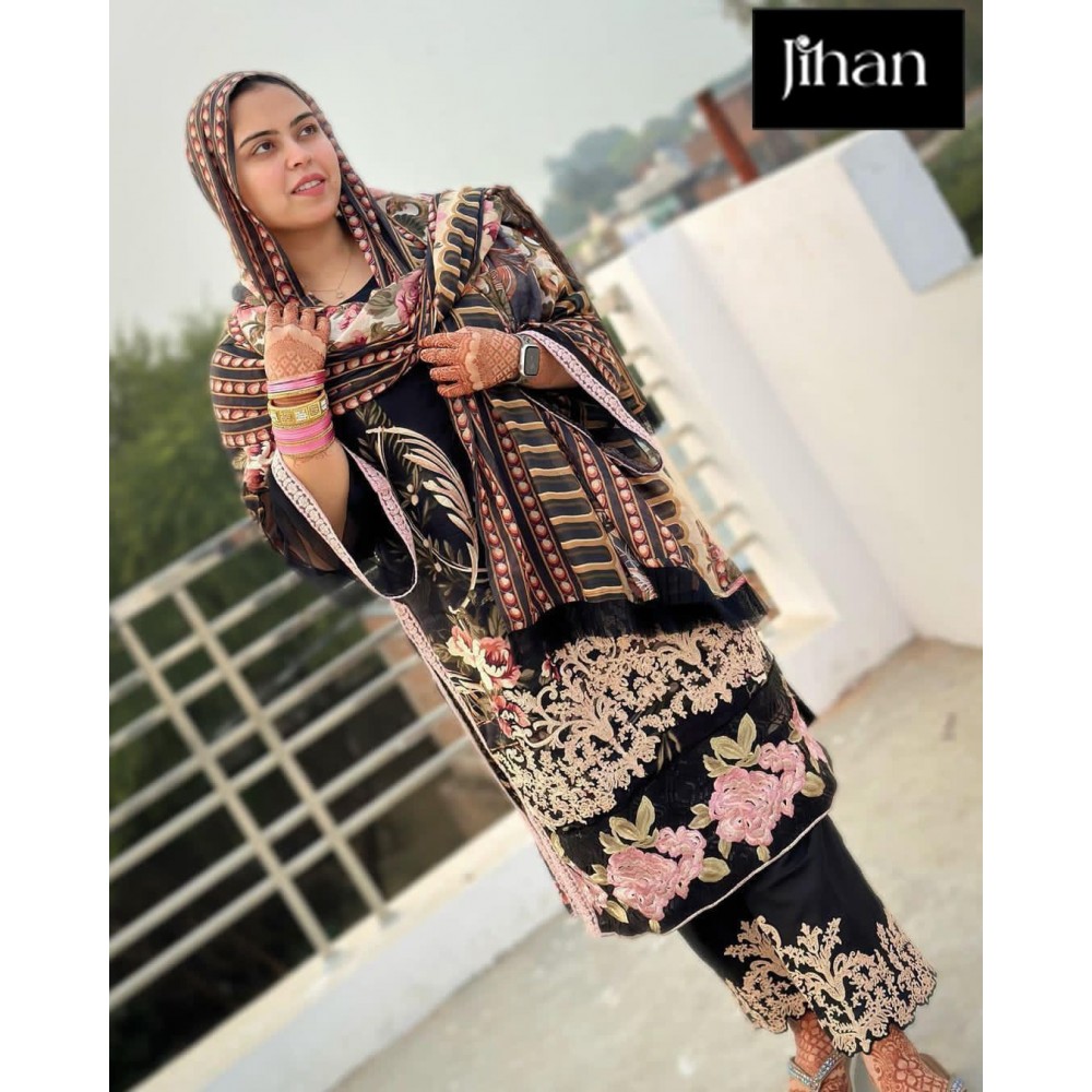 JIHAN 3272 (Cotton Dupatta)