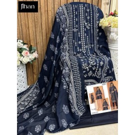 JIHAN 3293 SET (Cotton Dupatta)