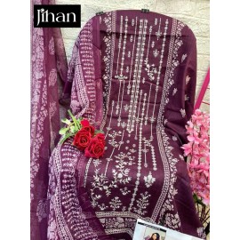 JIHAN 3293 SET (Cotton Dupatta)