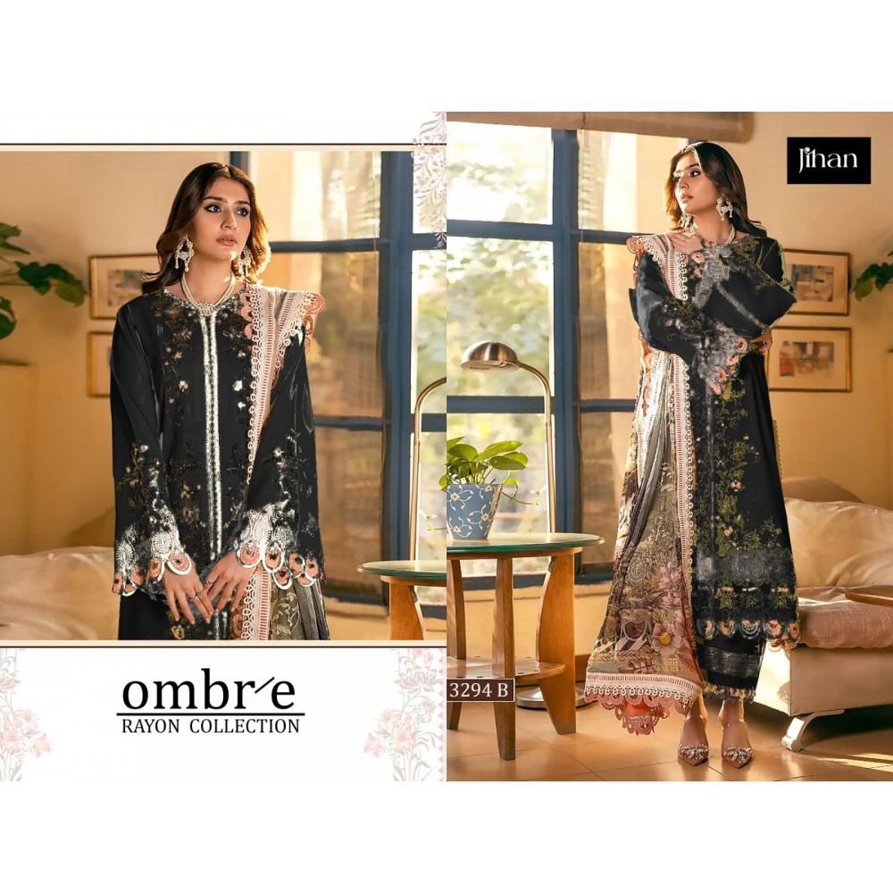 JIHAN 3294 AB (Chiffon Dupatta)