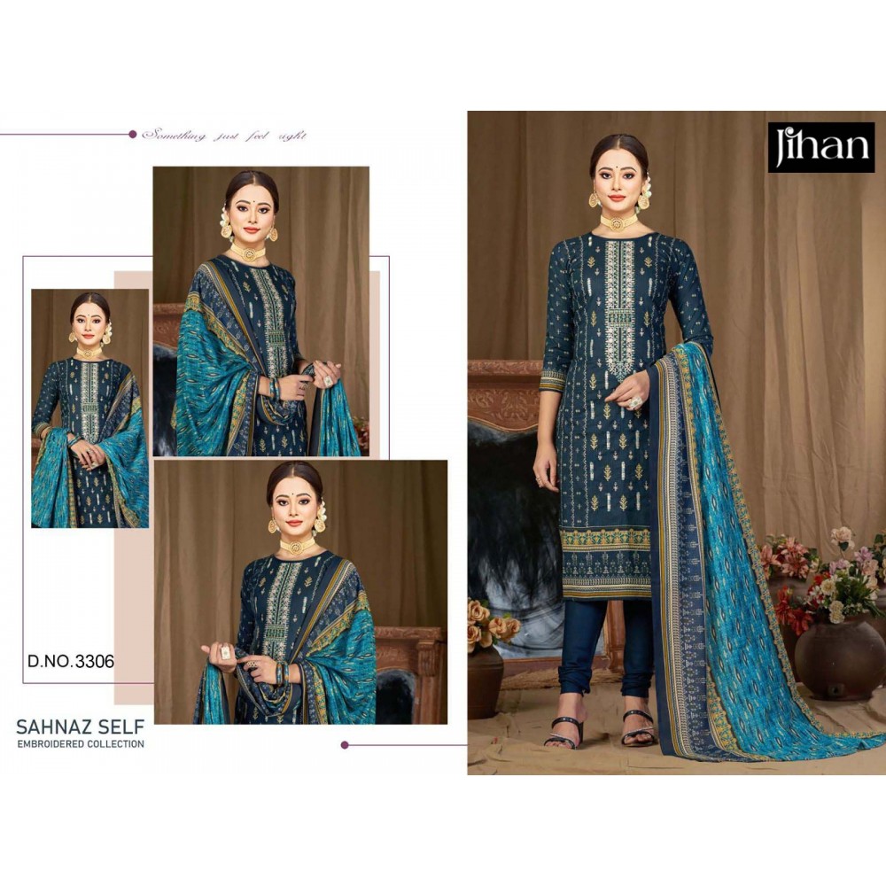 JIHAN 3306 (Cotton Dupatta)