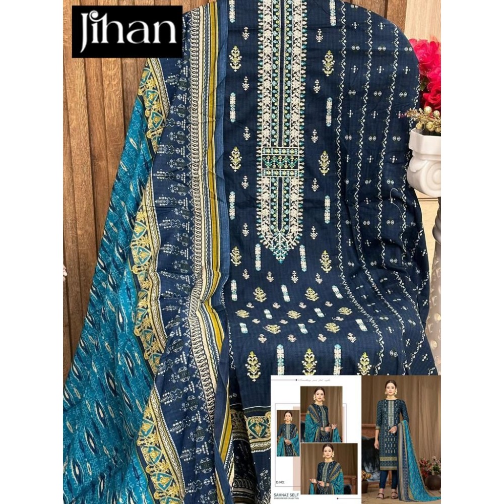 JIHAN 3306 (Cotton Dupatta)