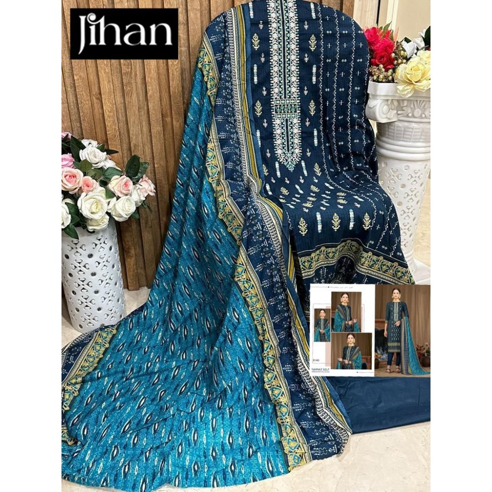 JIHAN 3306 (Cotton Dupatta)