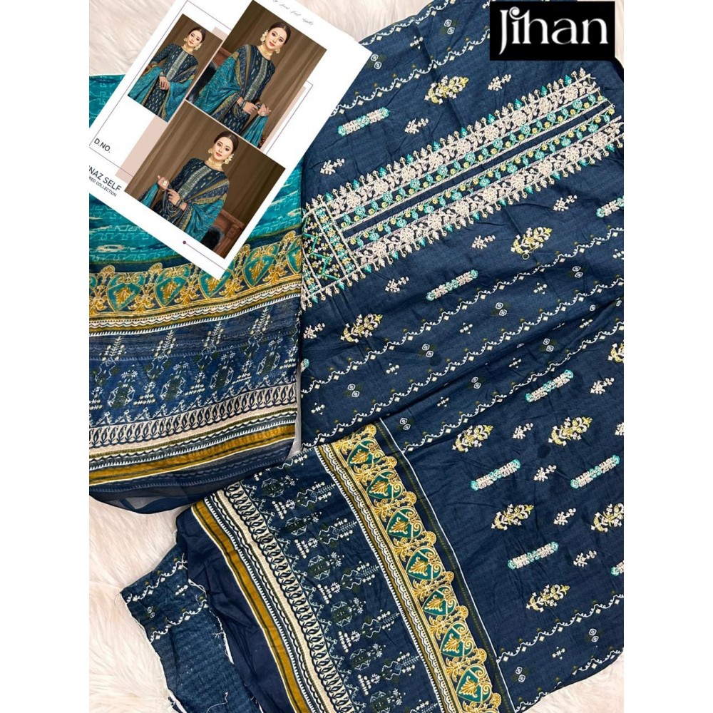 JIHAN 3306 (Cotton Dupatta)