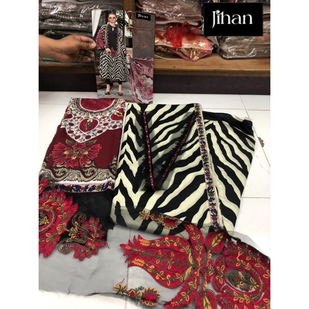 JIHAN 3319 (Cotton Dupatta)