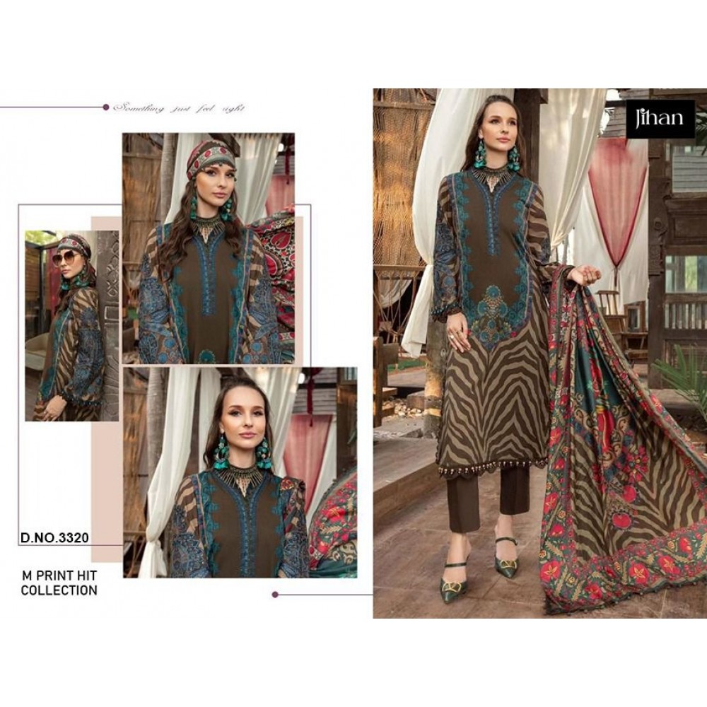 JIHAN 3320 (Cotton Dupatta)