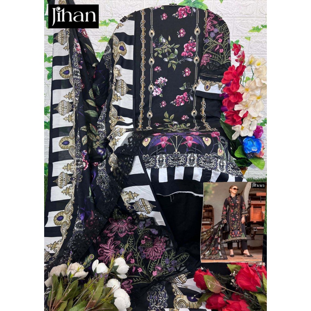 JIHAN 3321 (Cotton Dupatta)