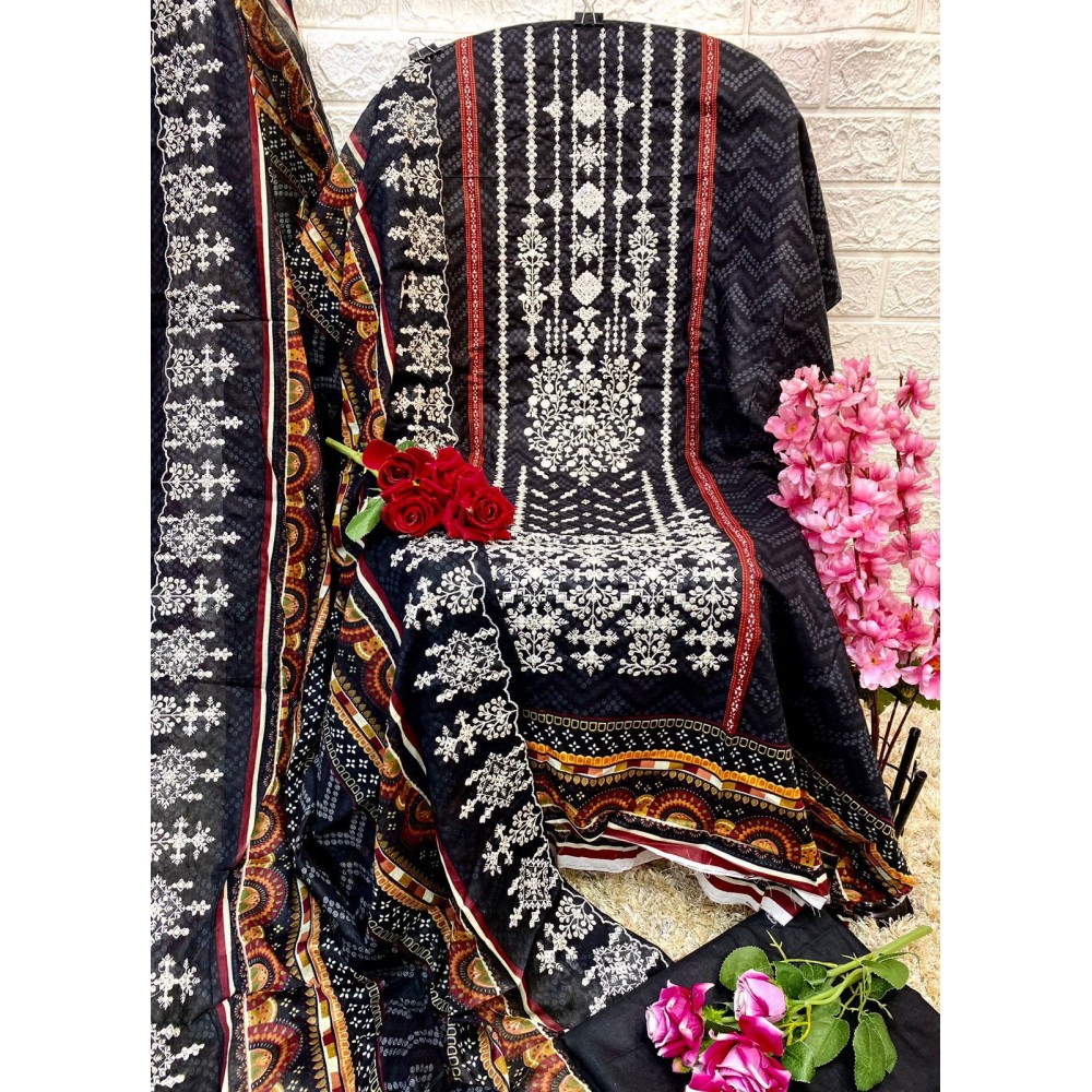 JIHAN 3363 (Cotton Dupatta)