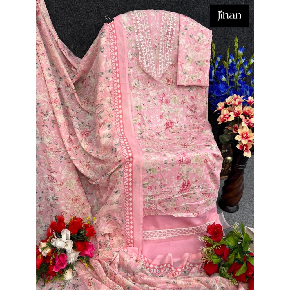 JIHAN 3397-99 (Cotton Dupatta)