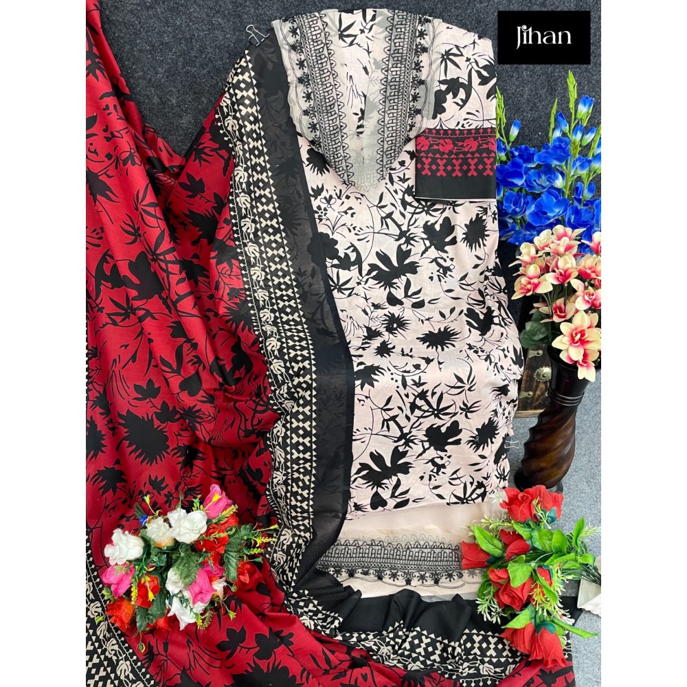 JIHAN 3397-99 (Chiffon Dupatta)