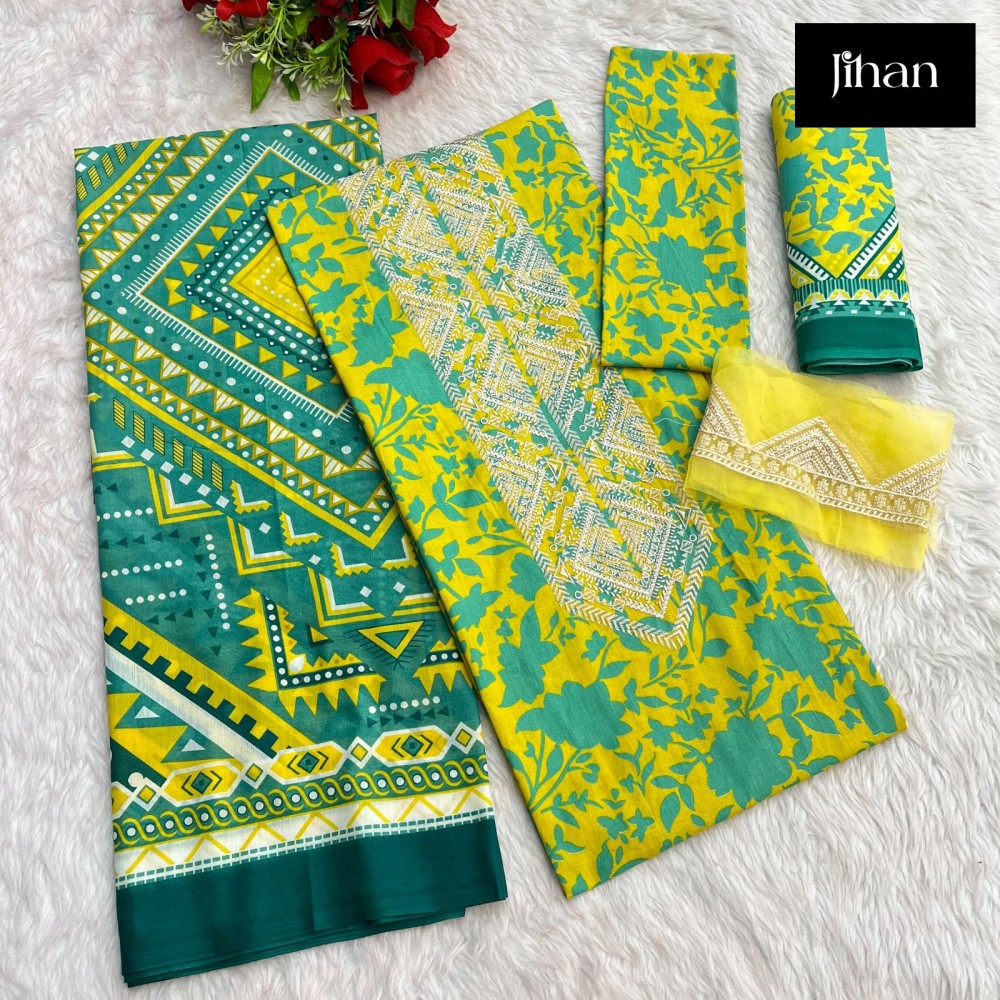 JIHAN 3397-99 (Chiffon Dupatta)