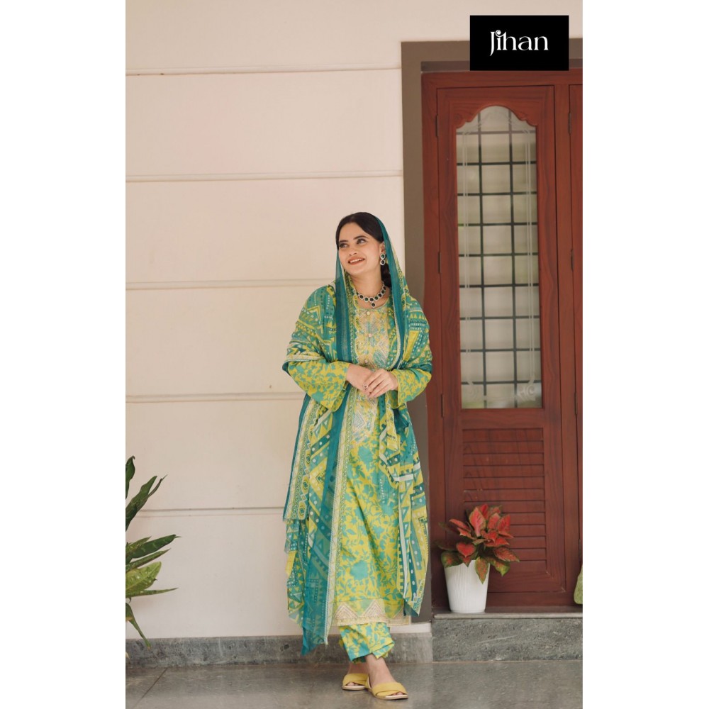 JIHAN 3397-99 (Chiffon Dupatta)