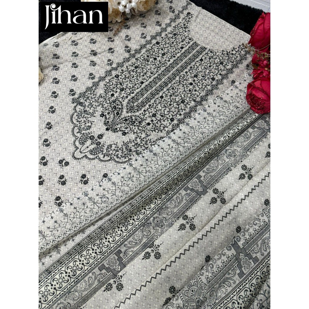 JIHAN 3410 ABC (Chiffon Dupatta)