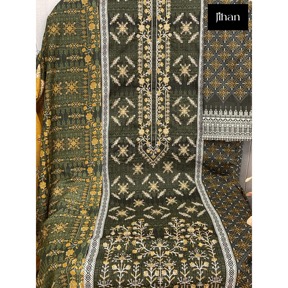 JIHAN 3411 (Cotton Dupatta)