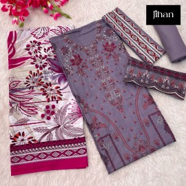 JIHAN 3412-13 (Cotton Dupatta)