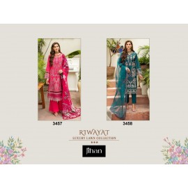 JIHAN 3457-58 (Cotton Dupatta)